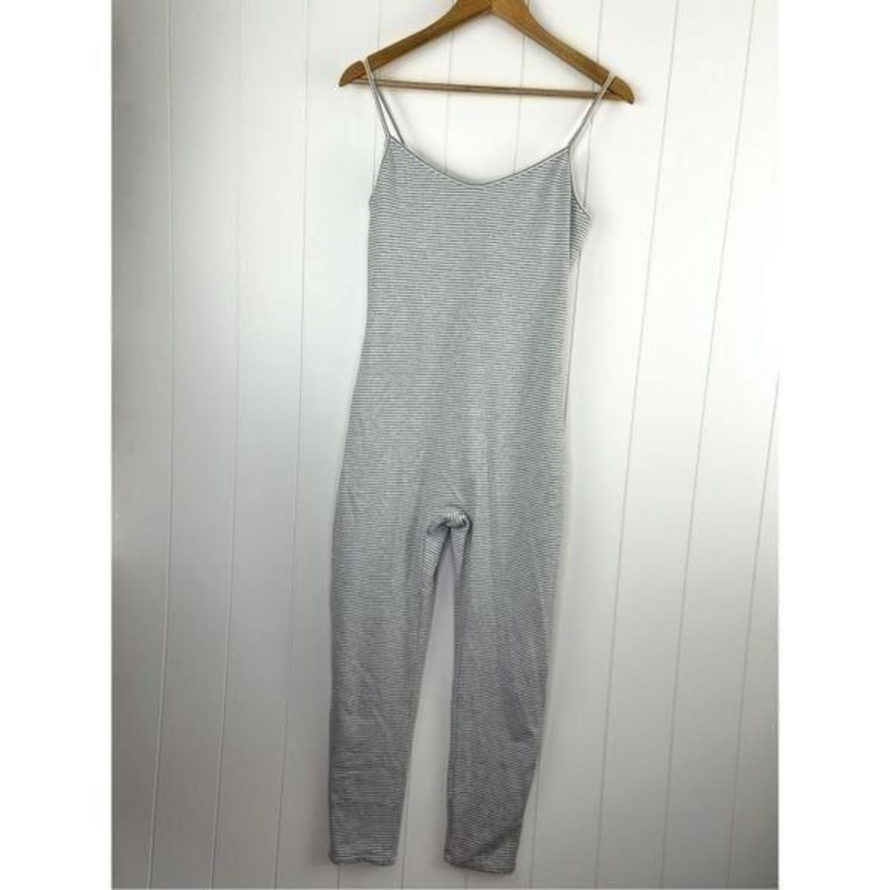 J. Crew‎ Full Length Bodysuit Athletic Workout Athleisure Lounge L - Picture 4 of 12